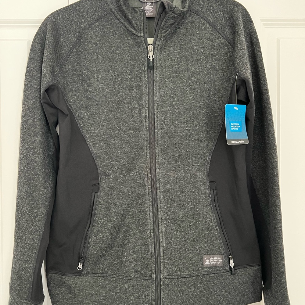 Eastern Mountain Sports Gray Full-Zip Jacket Size S